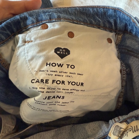 Madewell The Perfect Vintage Blue Denim Jeans - Picture 7 of 10